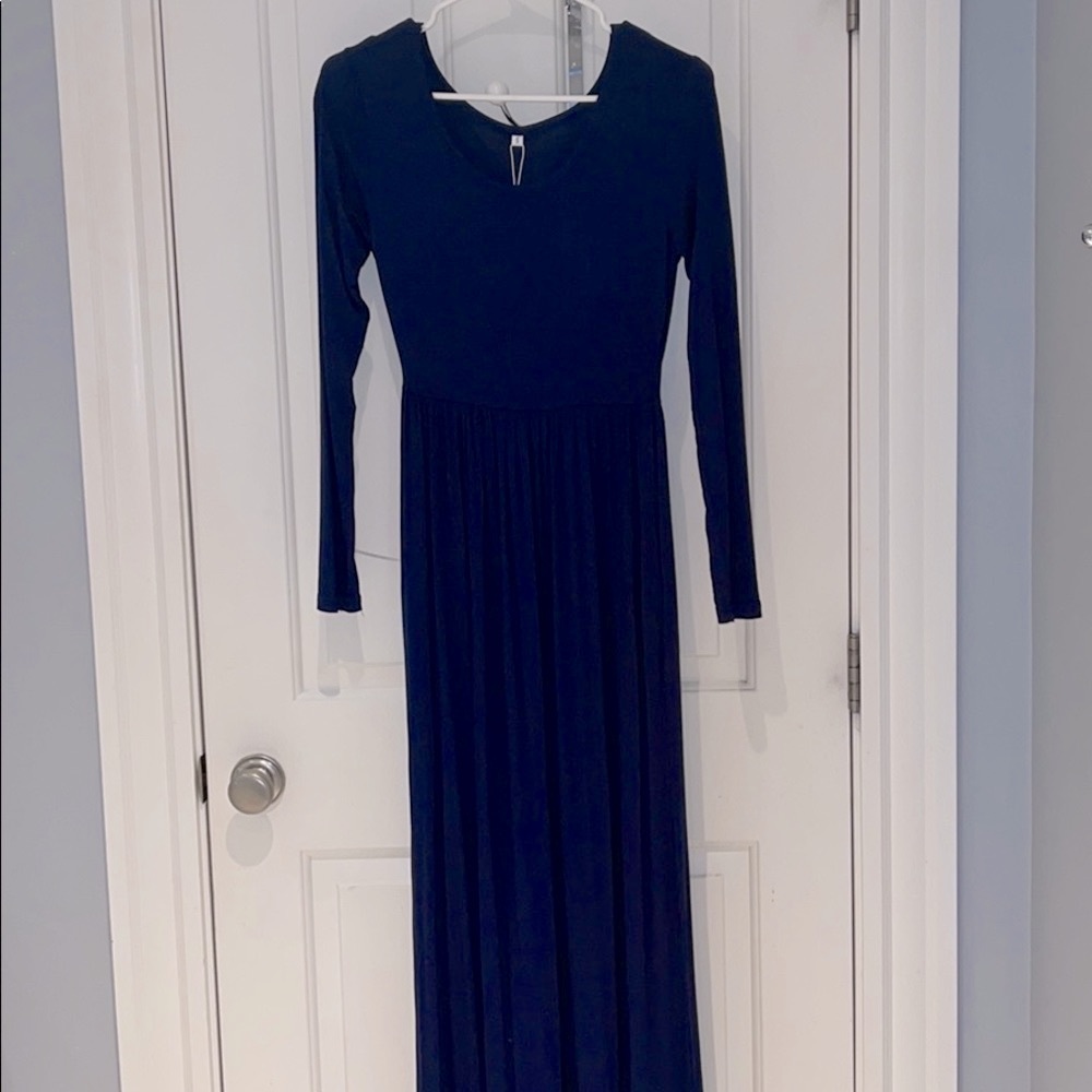 NWT Navy Maxi Dress